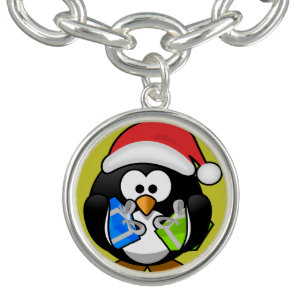Presents from Penguin Charm Bracelet