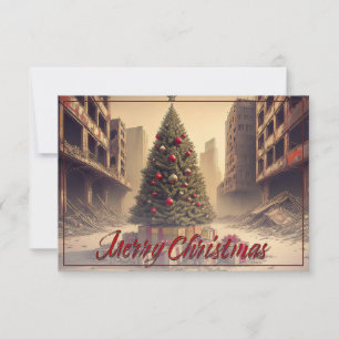 Presents Under a Tree in a Toxic Apocalyptic World