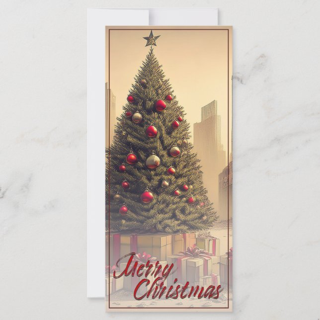 Presents Under a Tree in a Toxic Apocalyptic World (Front)