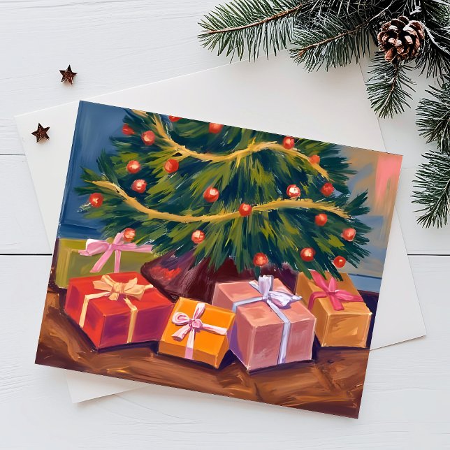 Presents Under the Tree | Christmas Postcard (Creator Uploaded)