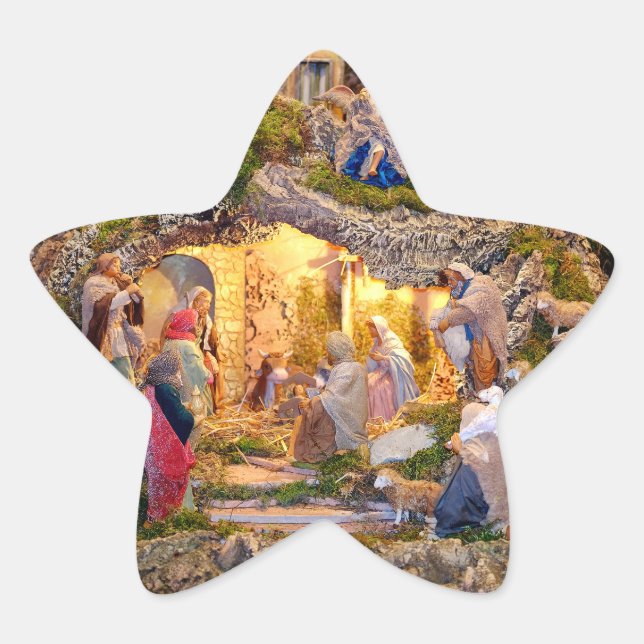 Presepe Star Sticker (Front)