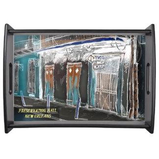 PRESERVATION HALL NEW ORLEANS ART TRAY