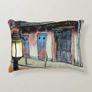 PRESERVATION HALL NEW ORLEANS by Slipperywindow Decorative Pillow