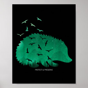 Preserve & Protect Environmental Protection Cl Poster