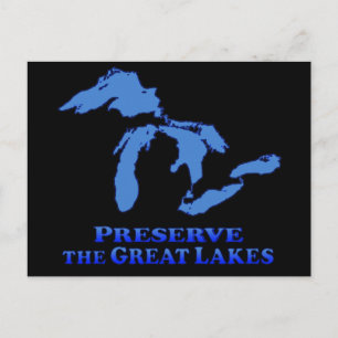 Preserve Great Lakes - Postcard