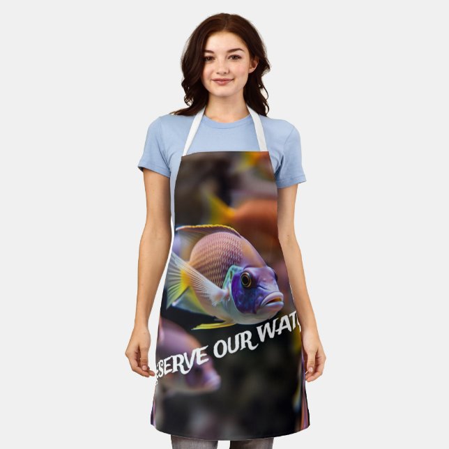 Preserve Our Waters Apron (Worn)