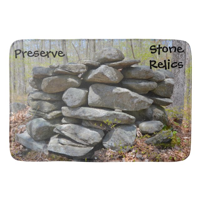 Preserve Stone Relics Bathmat (Front)