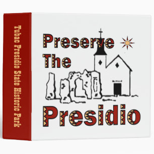 Preserve the Presidio binder