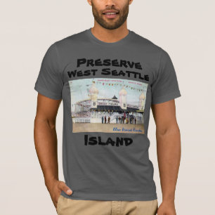 Preserve West Seattle Island Great Figure 8 T-Shirt