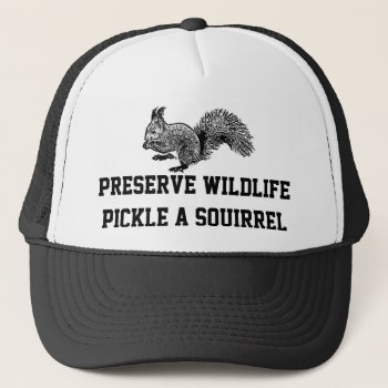 Preserve Wildlife Trucker Hat by customizedgifts at Zazzle