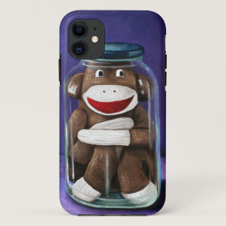 Preserving Childhood with Sock Monkey iPhone 11 Case
