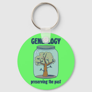 Preserving the Past Keychain