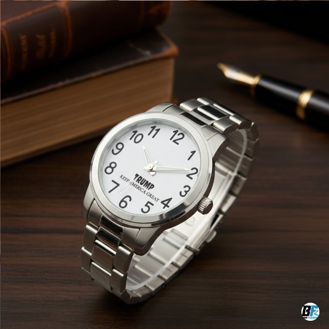 Presidend Donald Trump Keep America Great Flag Watch (Creator Uploaded)