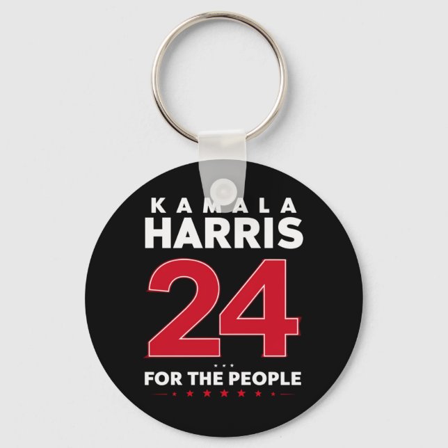 President 47 Kamala Harris 2024 Support Madam  Keychain (Front)
