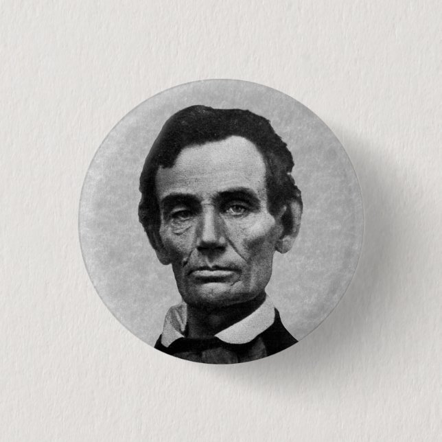 President Abe Lincoln Button (Front)