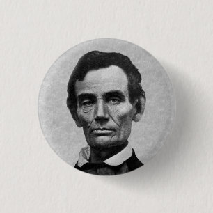 President Abe Lincoln Button