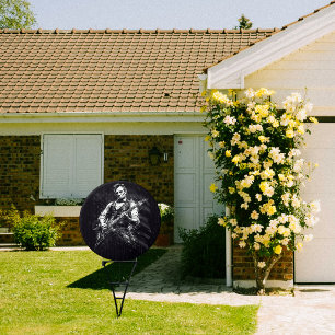 President Abraham Lincoln Playing Guitar Sign