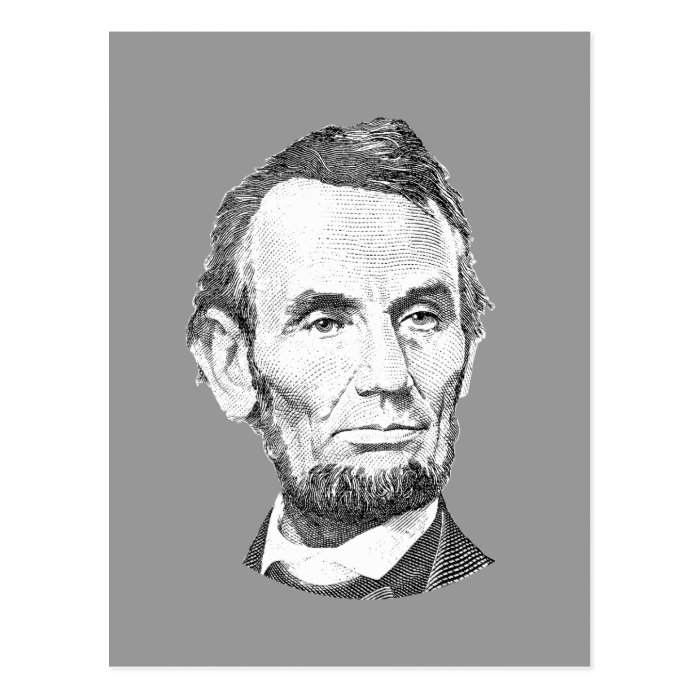 President Abraham Lincoln Post Card