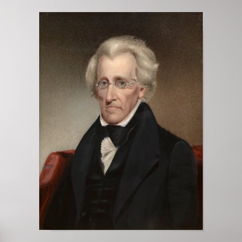 President Andrew Jackson Poster