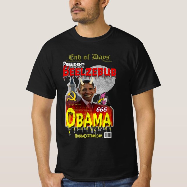 President Barack Hussein Obama T-Shirt (Front)