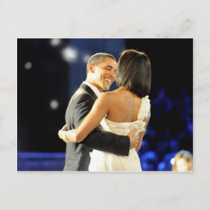 President Barack & Michele Obama Postcard