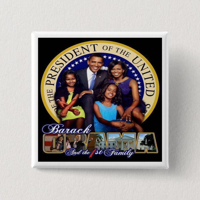 President Barack Obama '08 Button (Front)