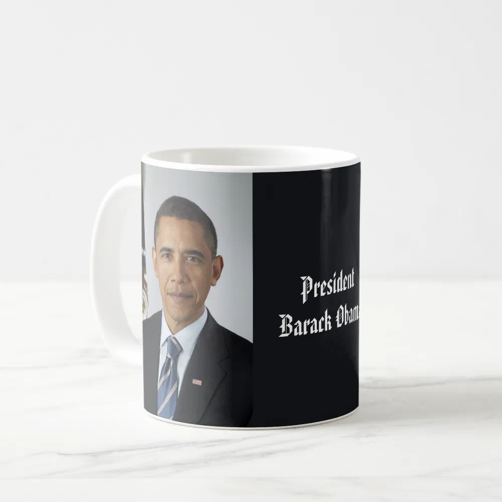 President Barack Obama 1st Term Official Portrait Coffee Mug