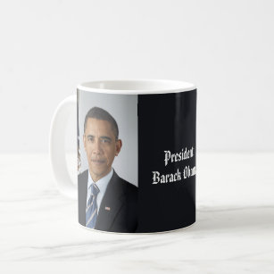 President Barack Obama 1st Term Official Portrait Coffee Mug