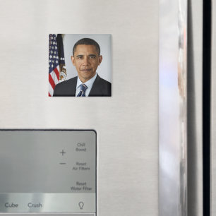 President Barack Obama 1st Term Official Portrait Magnet