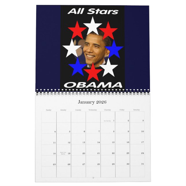 President Barack Obama 2009 Commemorative Calendar (Jan 2026)