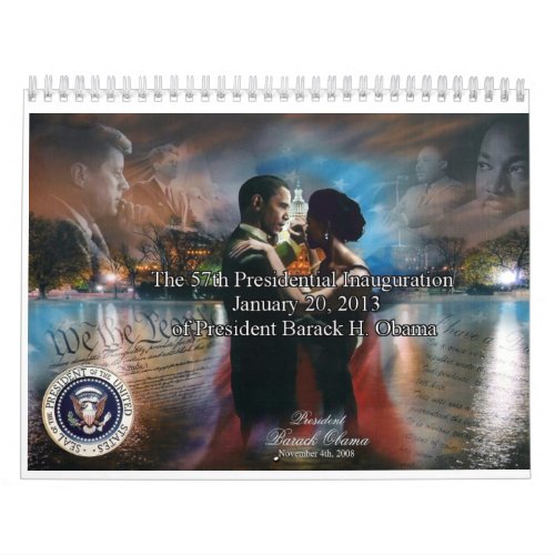 President Barack Obama 2013 Calendar