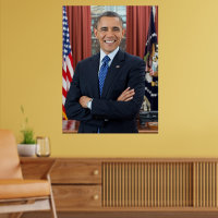President Barack Obama 2nd Term Official Photo LG