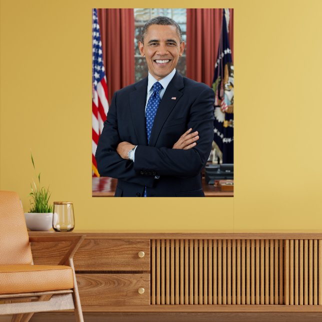 President Barack Obama 2nd Term Official Photo LG Poster (Living Room 2)