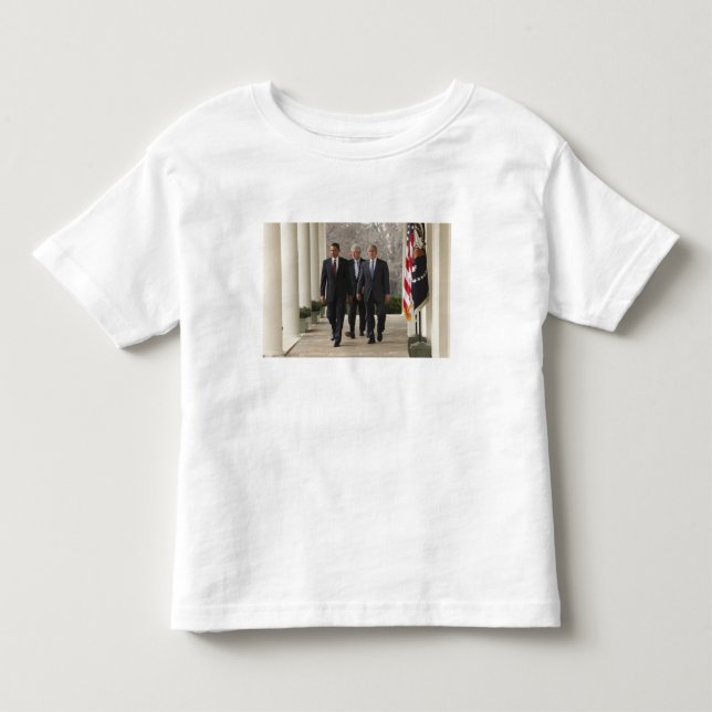 President Barack Obama and former presidents Toddler T-shirt (Front)