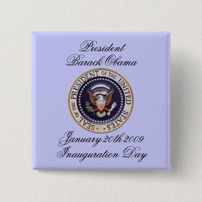 President Barack Obama Button (Front)
