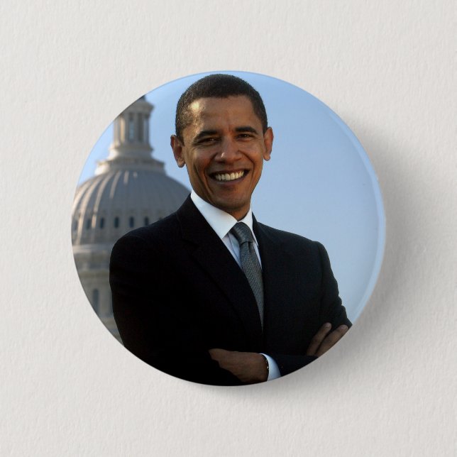 President Barack Obama Button (Front)