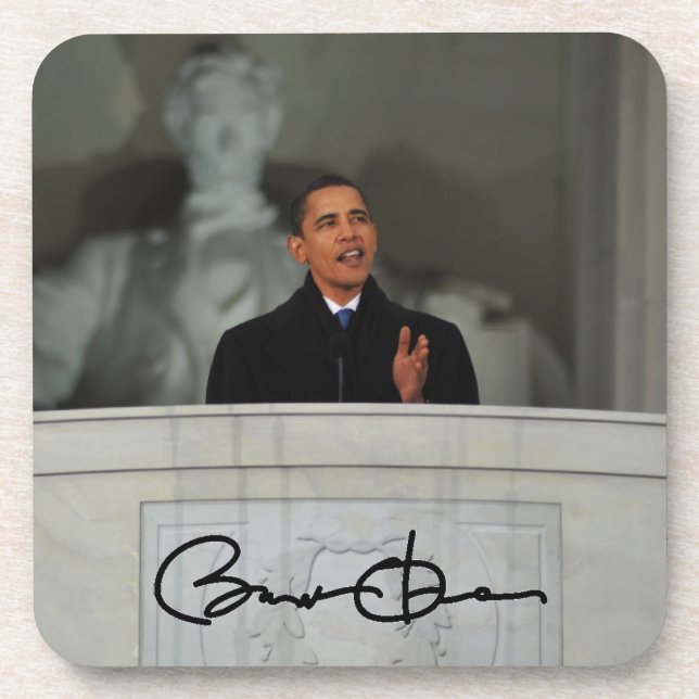 President Barack Obama Drink Coaster (Front)