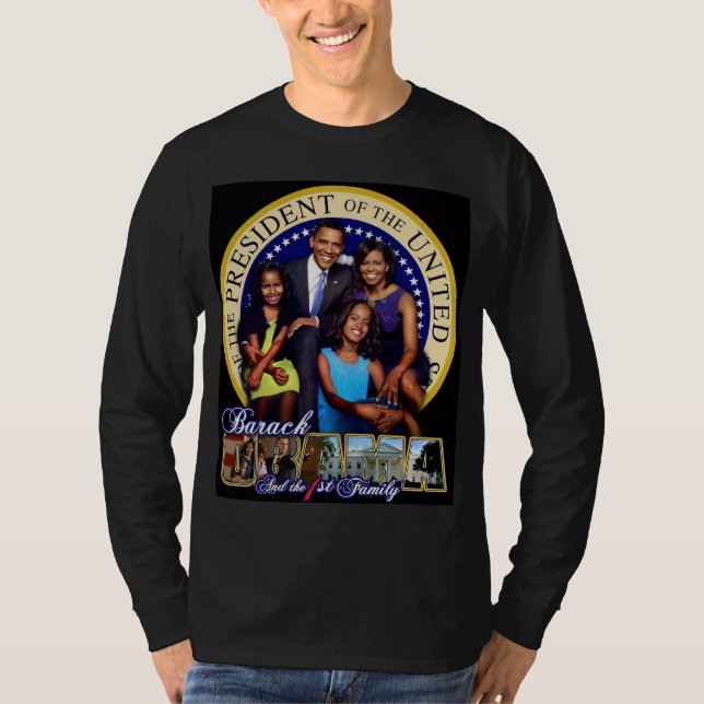 President Barack Obama Family T-Shirt (Front)