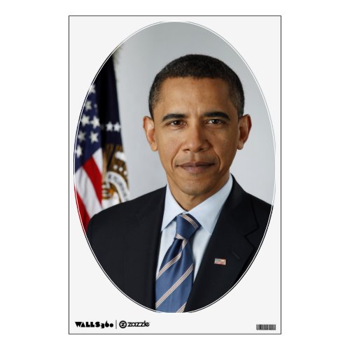 President Barack Obama in Office Wall Sticker