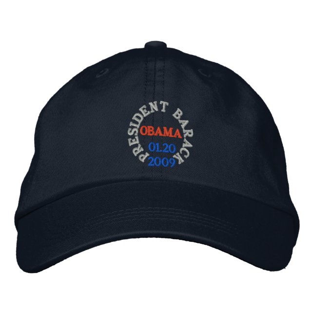 PRESIDENT BARACK OBAMA INAUGURATION HAT (Front)