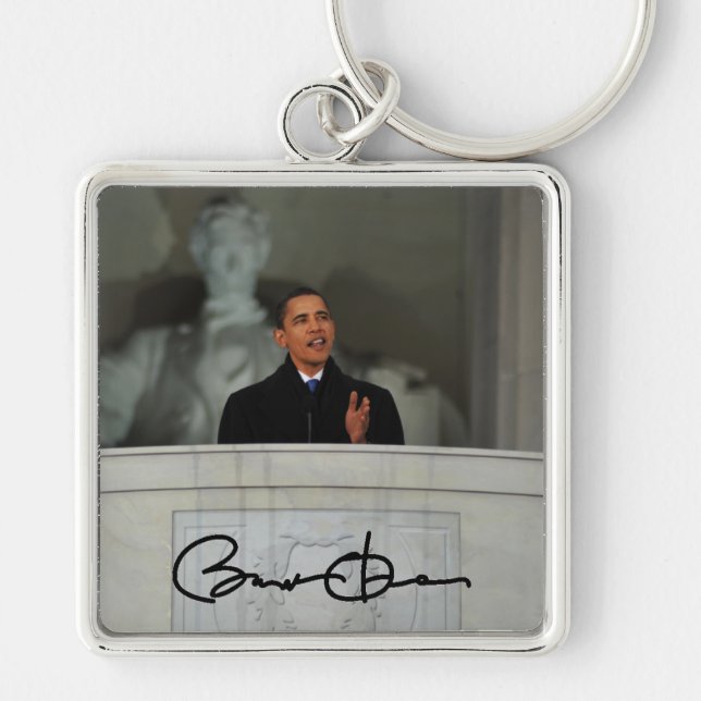 President Barack Obama Keychain (Front)