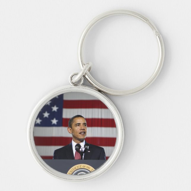 President Barack Obama Keychain (Front)