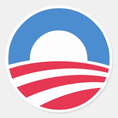 President Barack Obama Logo Stickers
