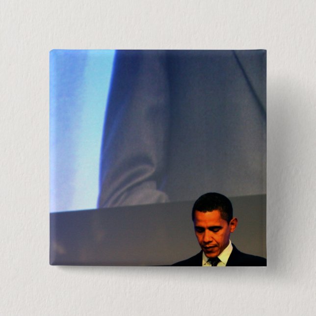President Barack Obama Pinback Button (Front)