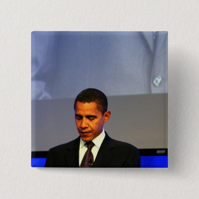 President Barack Obama Pinback Button (Front)