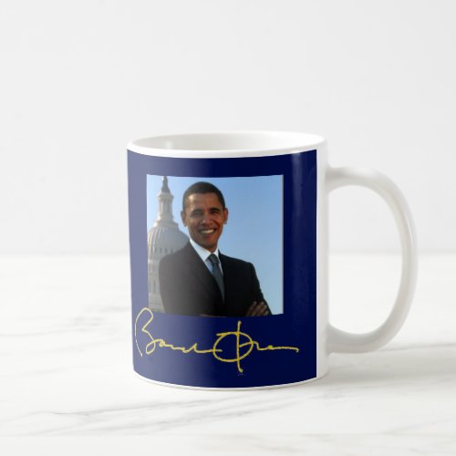 President Barack Obama Political Campaign Coffee Mug