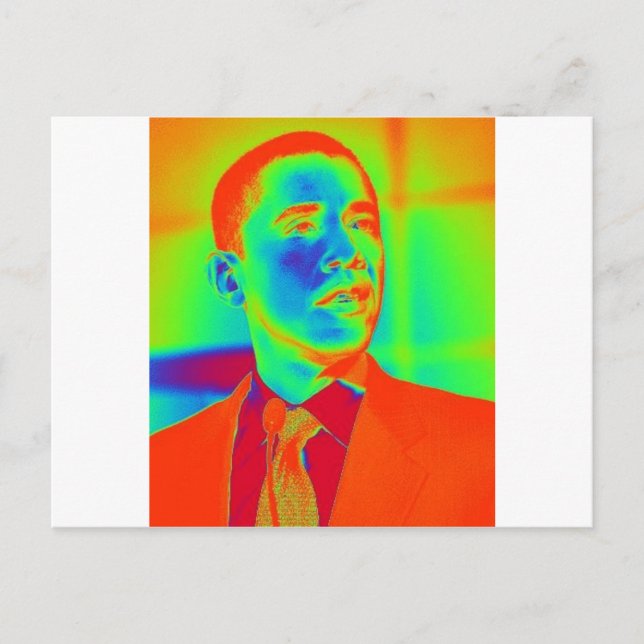 President Barack Obama Postcard (Front)