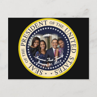 President Barack Obama Postcard