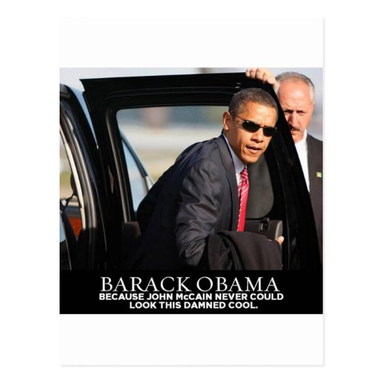 PRESIDENT BARACK OBAMA POSTCARD