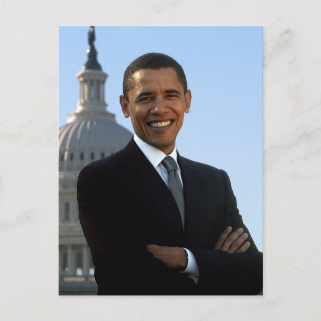 President Barack Obama Postcard (Front)